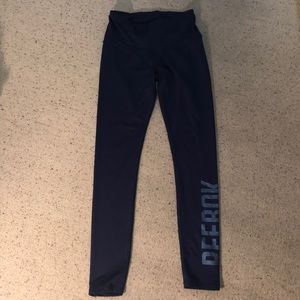 Navy Reebok Leggings